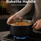 9 Quart Nonstick Stock Pot with Glass Lid, Cooking Soup Pot, all Stove Compatible(Induction）