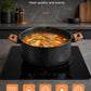 9 Quart Nonstick Stock Pot with Glass Lid, Cooking Soup Pot, all Stove Compatible(Induction）