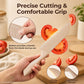 Knife Set, 12 PCS Kitchen Knife Set, Stainless Steel Kitchen Knives with Blade Guard, Multicolor