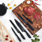 D.Perlla 7 Pieces Knife Set with Round Knife Block
